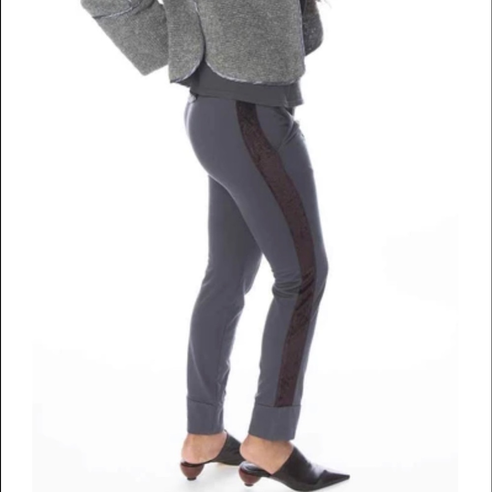GARBE LUXE Eva Sweatpants Navy Pull On Women’s Med